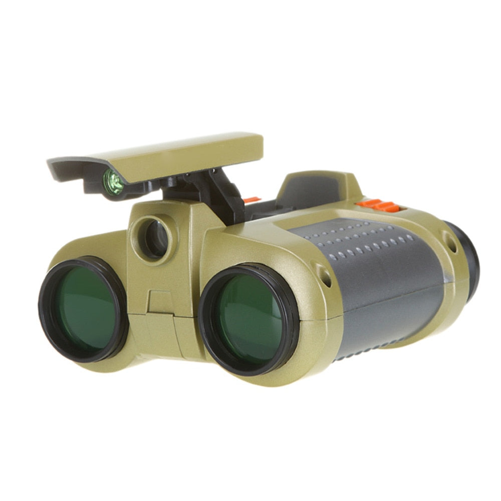 Kids Night Vision Binoculars – 4x Magnification Outdoor Adventure Toy