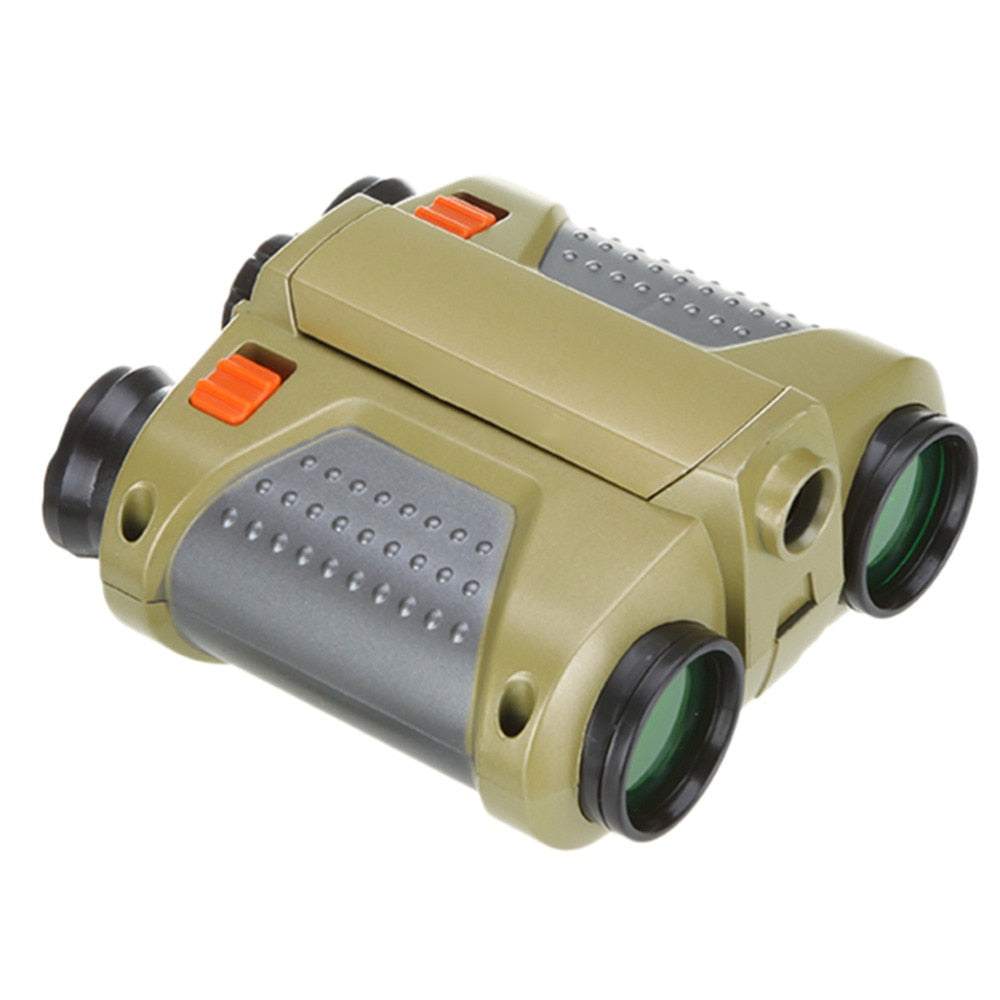 Kids Night Vision Binoculars – 4x Magnification Outdoor Adventure Toy