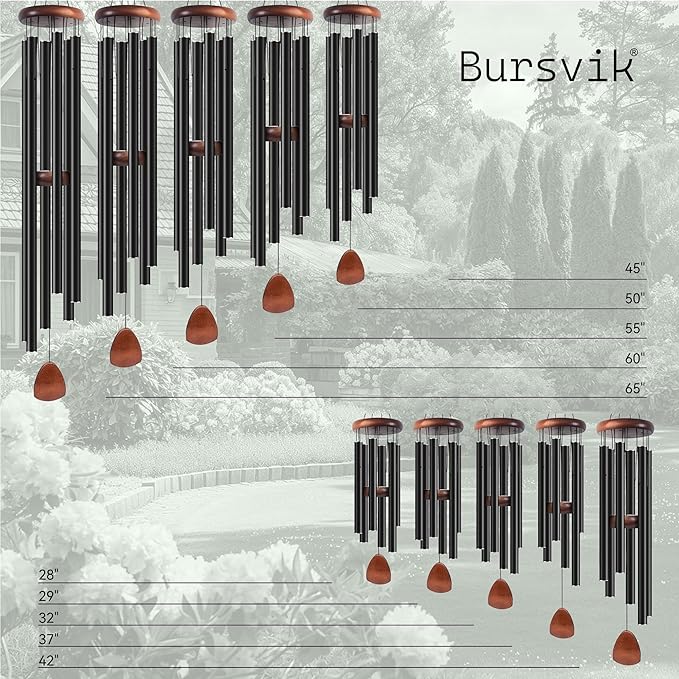 Aluminium Wind Chime – Deep Tone, Outdoor & Indoor Decoration