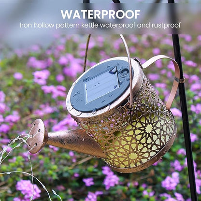 Solar Watering Can Garden Light