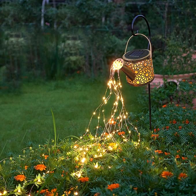 Solar Watering Can Garden Light