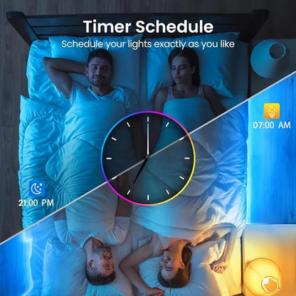 LED Strip Lights 300ft – Colour Changing RGB Light Strip with Music Sync & App Control